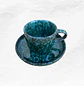 Set Taza/Platillo Marmoleado 0558 (12 piezas) - Miniatura 3