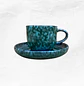 Set Taza/Platillo Marmoleado 0558 (12 piezas) - Miniatura 2