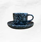 Set Taza/Platillo Marmoleado 0557 (12 piezas) - Miniatura 2