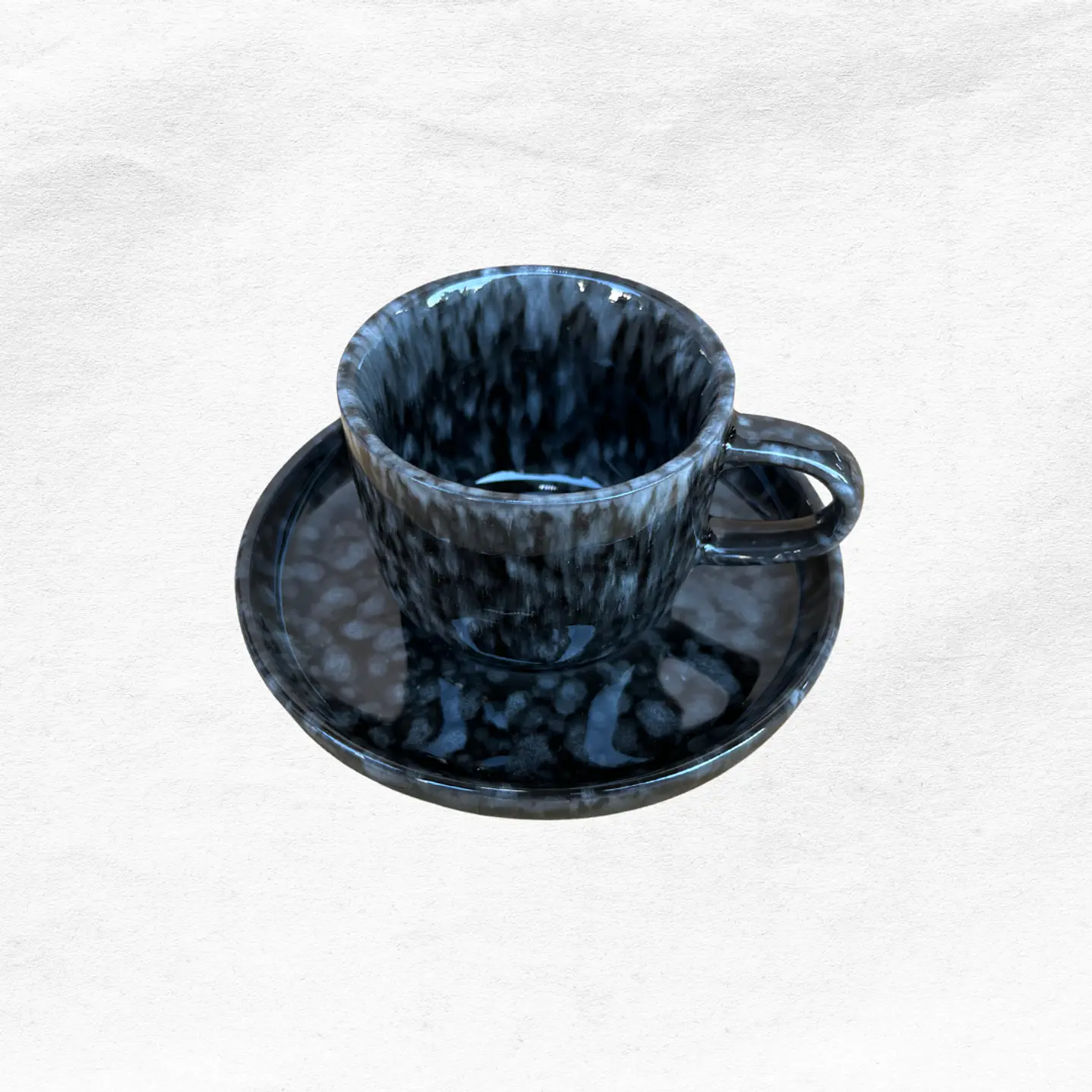 Set Taza/Platillo Marmoleado 0557 (12 piezas) 3