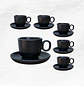 Set Grafito Taza/Platillo 0563 (12 piezas) - Miniatura 1