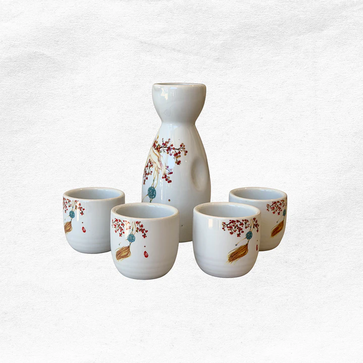 Set Sake Ceramica 7