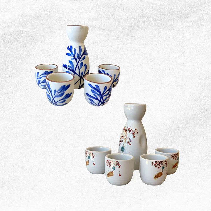 Set Sake Ceramica 1