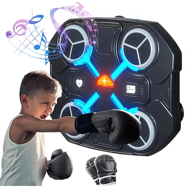 Máquina de boxeo musical para niño