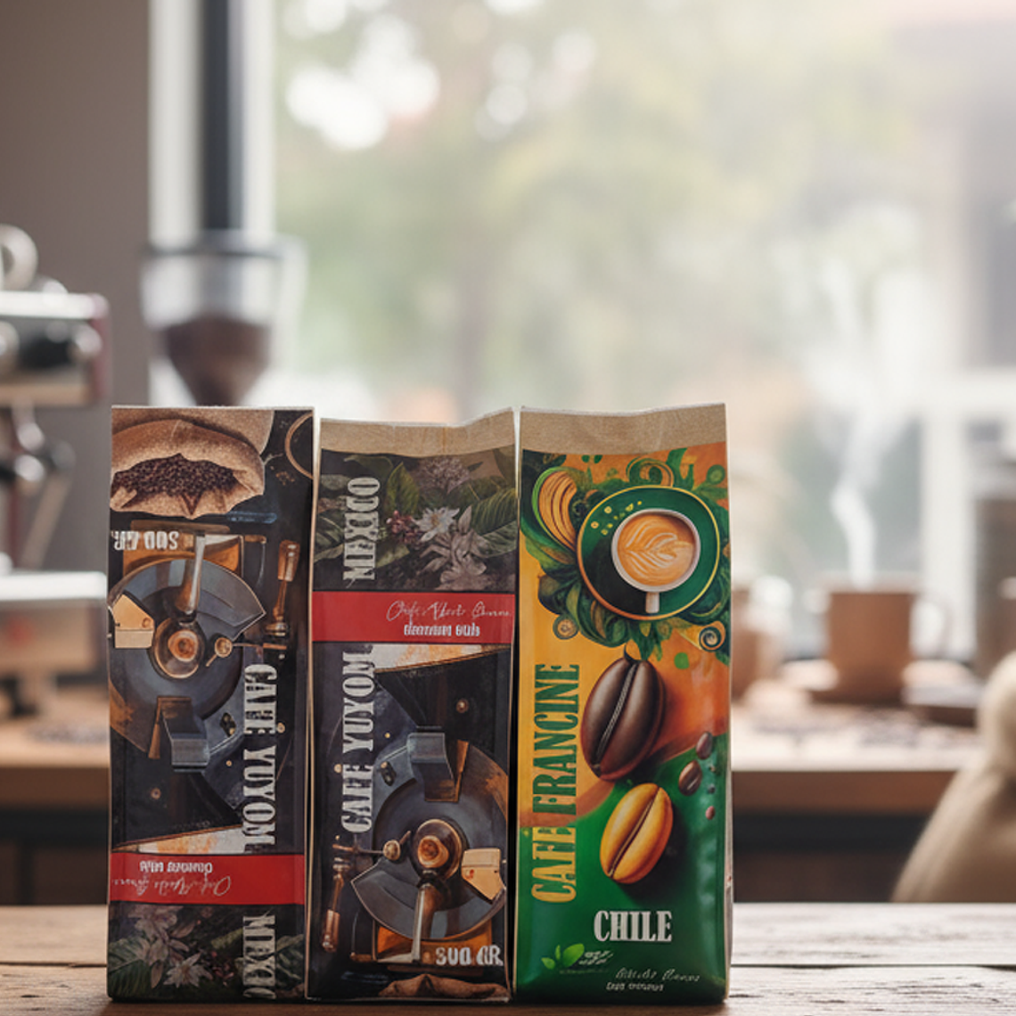 Seleción de Café Origen  caja de 12  bolsa de 500 gramos  1