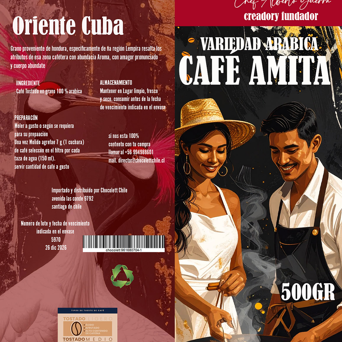 Café Amita  Bolsa de 500 gramos   2