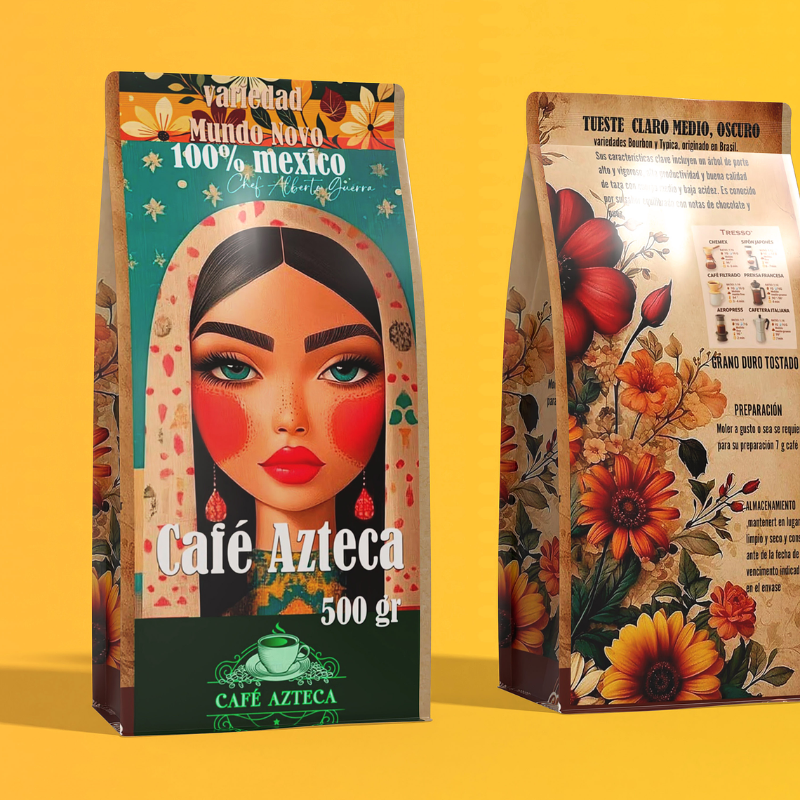 Café Azteca  Bolsa de 500 gr 2