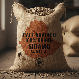 Café Arabico 100 % saco 50 kg  Variedad Metupichari