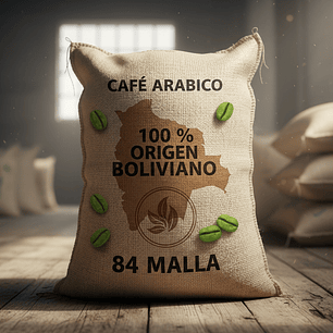 Café Verde Arabico Saco 50 kg Variedad  bolivia 