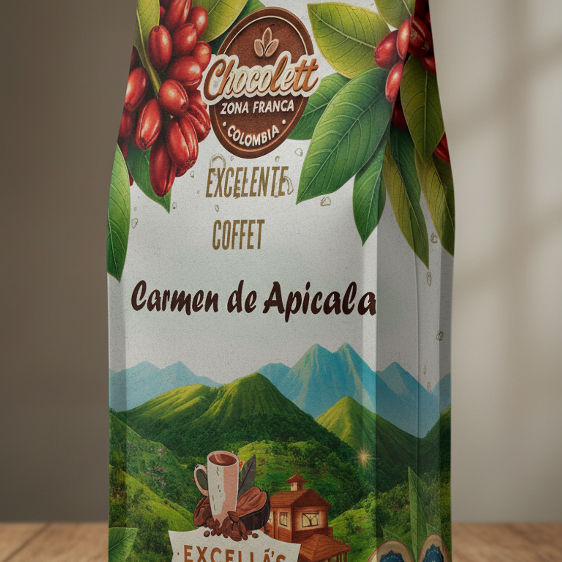 café Carmen de Apicala bolsa de 500 gr 1