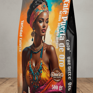 Café ¨Puera de oro bolsa 500 gr