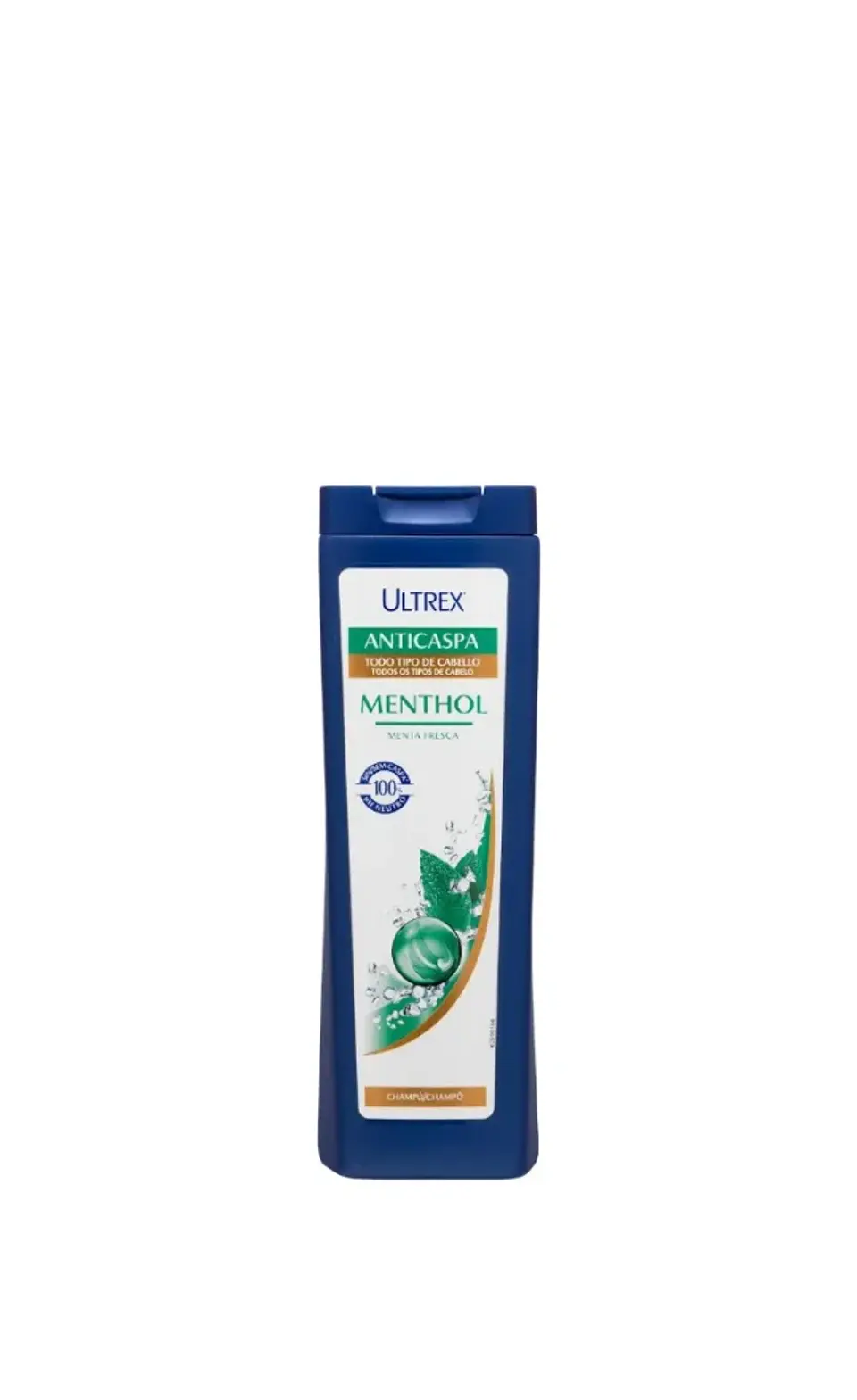 Champú anticaspa Menthol Ultrex todo tipo de cabello 360ml 1