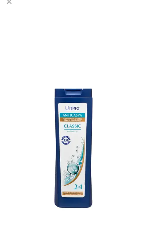 Champú y acondicionador anticaspa Classic 2 en 1 Ultrex todo tipo de cabello 360ml