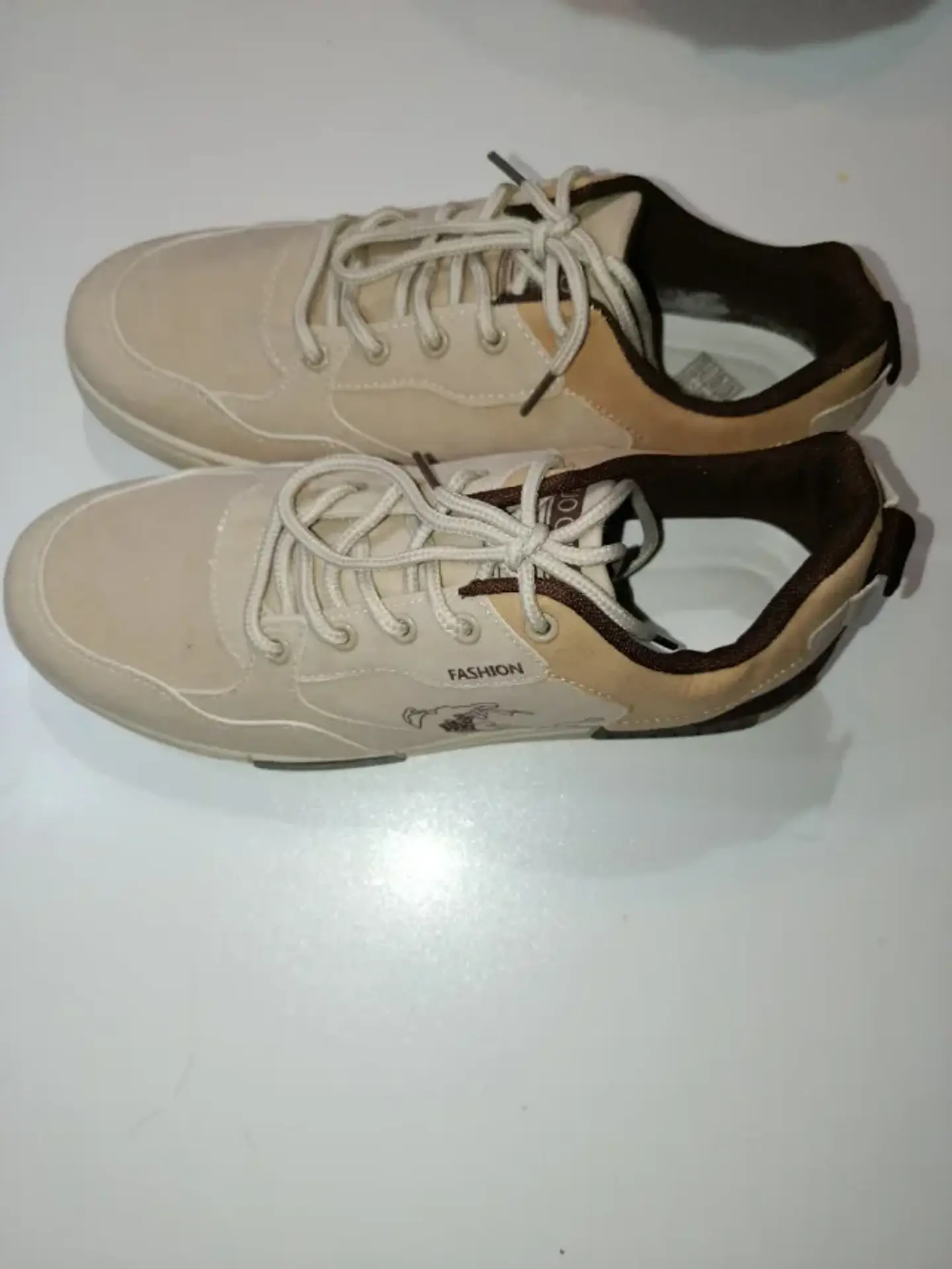 Zapatillas Urbanas Estilo Casual – Beige 43 3