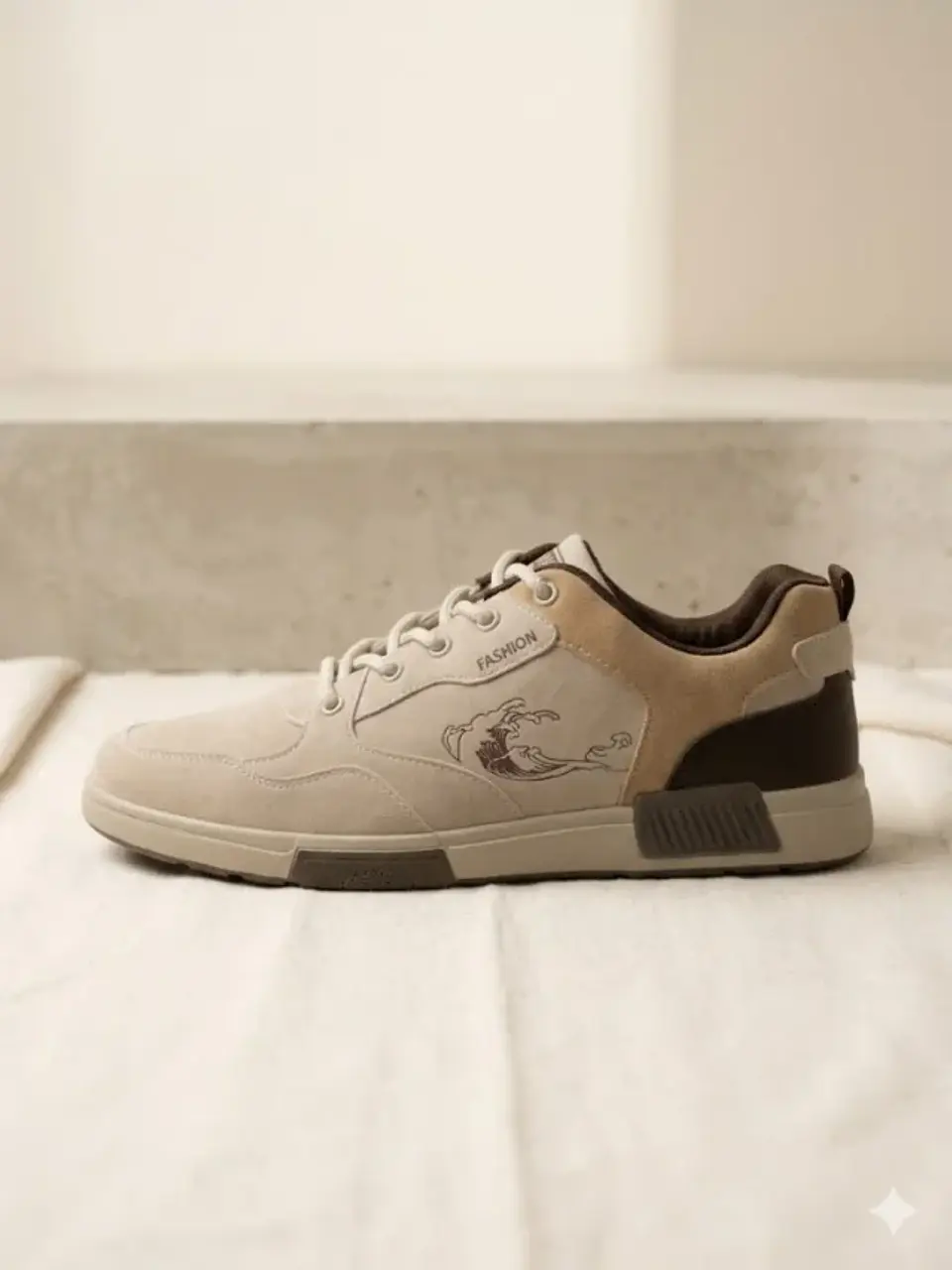 Zapatillas Urbanas Estilo Casual – Beige 43 1