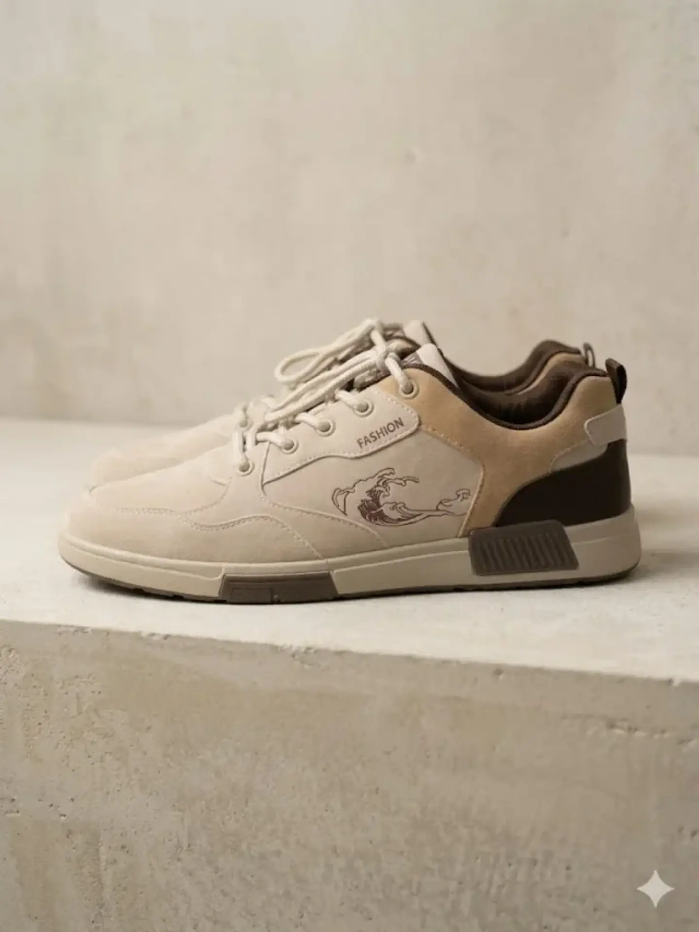 Zapatillas Urbanas Estilo Casual – Beige 43 2