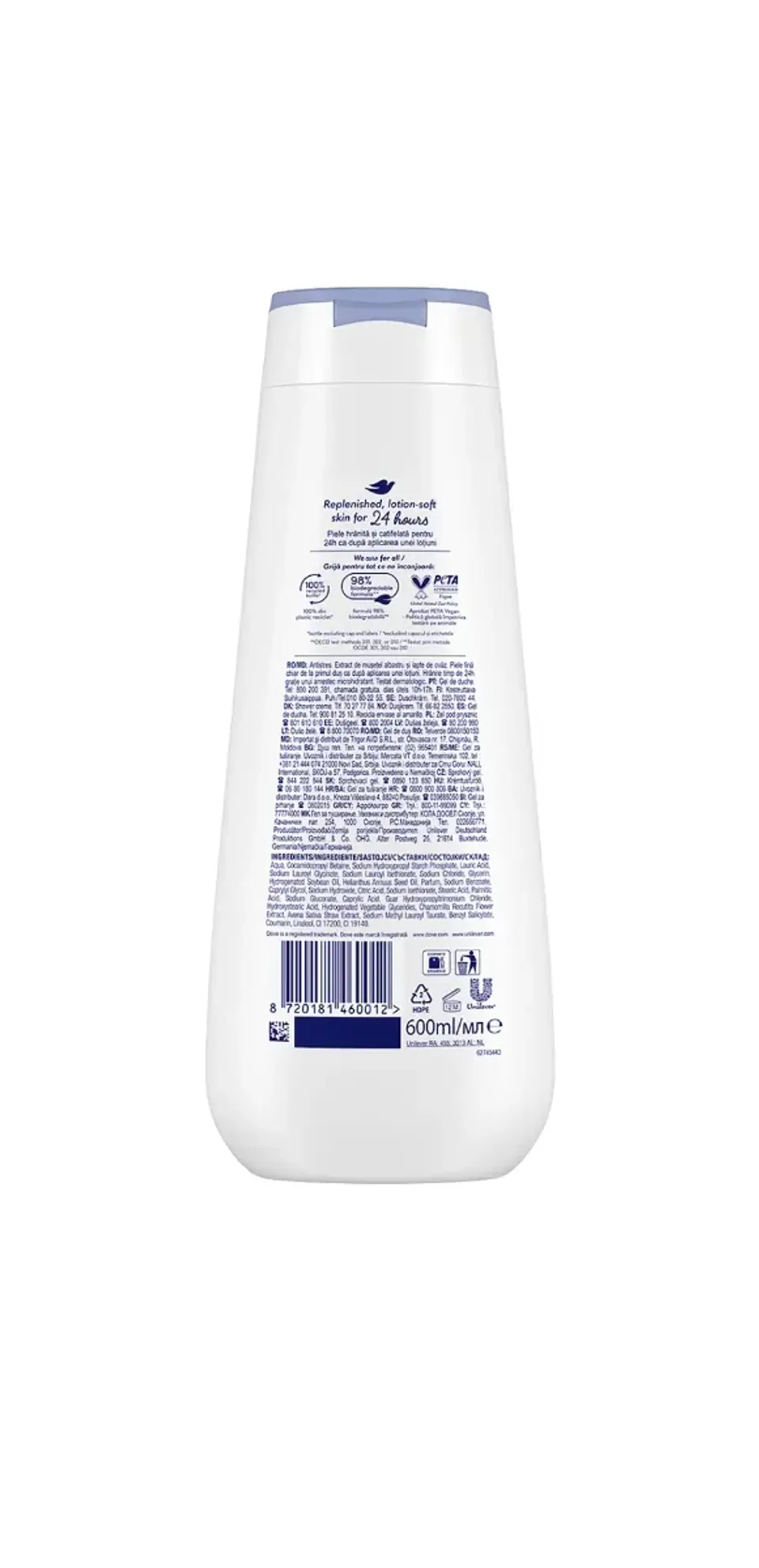 Gel Ducha Dove Anti-Estrés 400ml 2
