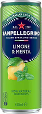 Agua mineral natural con gas con sabor limón y menta, Pack 6x33cl - vignette 3