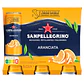 Agua mineral natural con gas con zumo natural de naranja a partir de concentrado. Pack 6x33cl - Miniatura 1