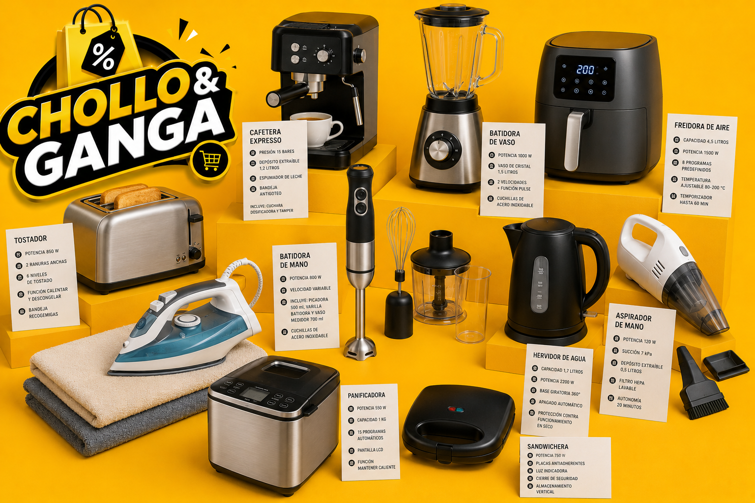 Pequeños electrodomesticos