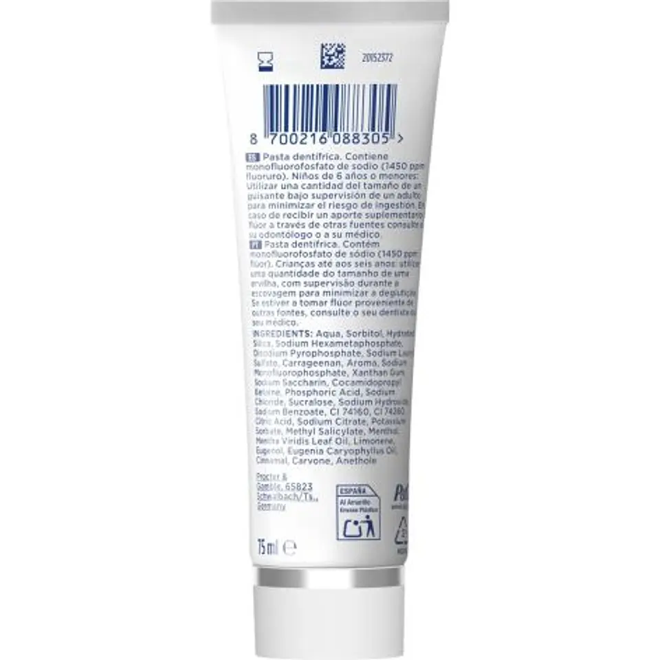 Dentrifico Oral B Pro-3D White Blanqueamiento Intensivo 75ml 2