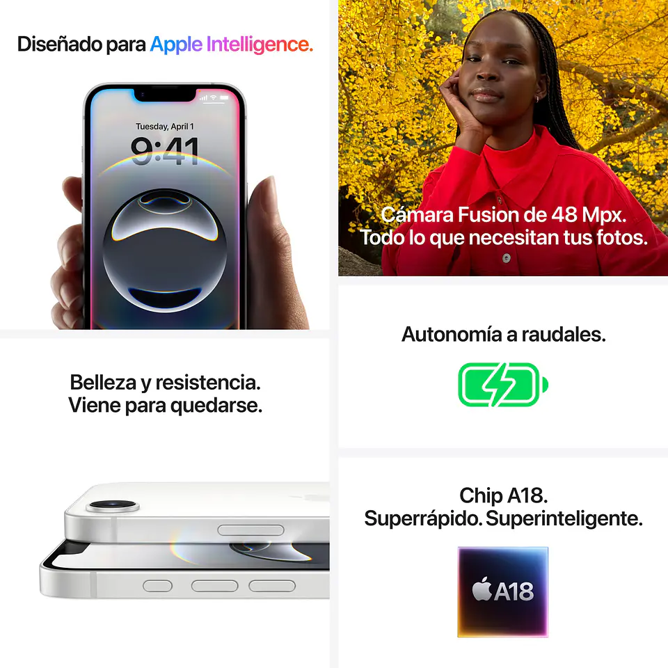 Apple iPhone 16e, 128 GB, 6.1