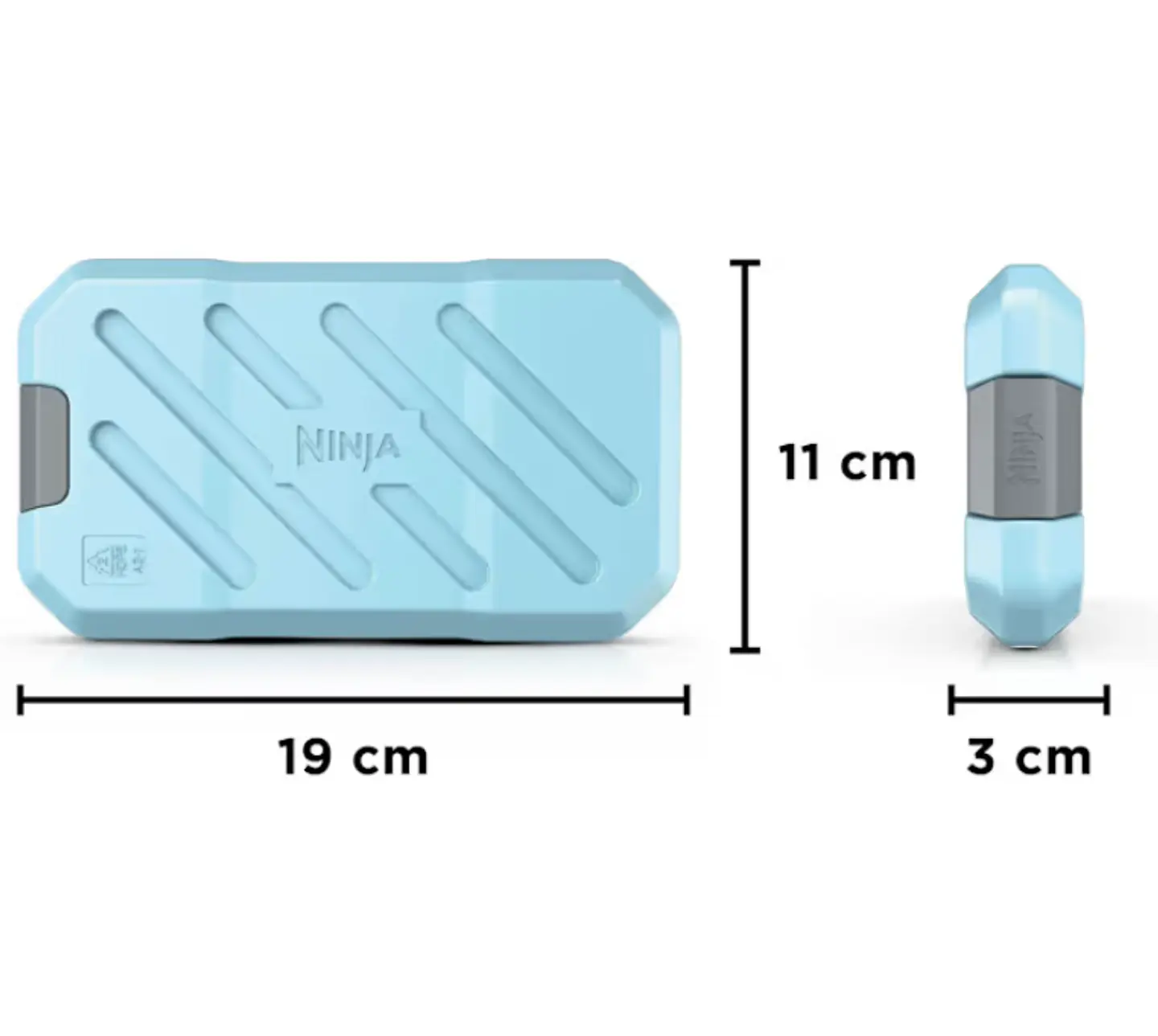 Pack de 2 bloques de hielo de 540 g (Nevera FrostVault) 2