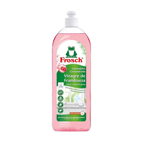 Lavavajillas Vinagre De Frambuesa Frosch 750Ml