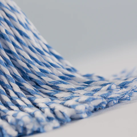 Fregona de microfibra y algodón