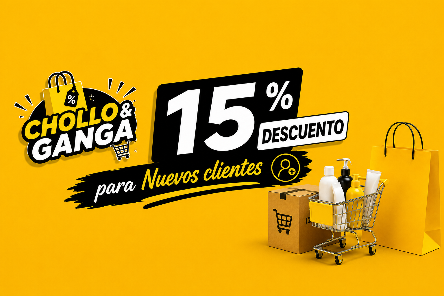 15% Bienvenida🎁
