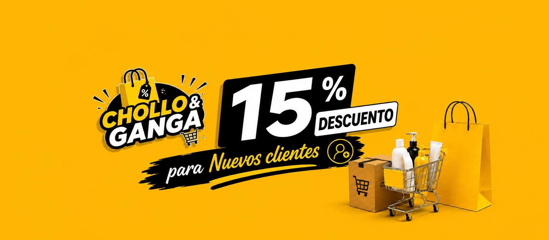 15% Bienvenida🎁