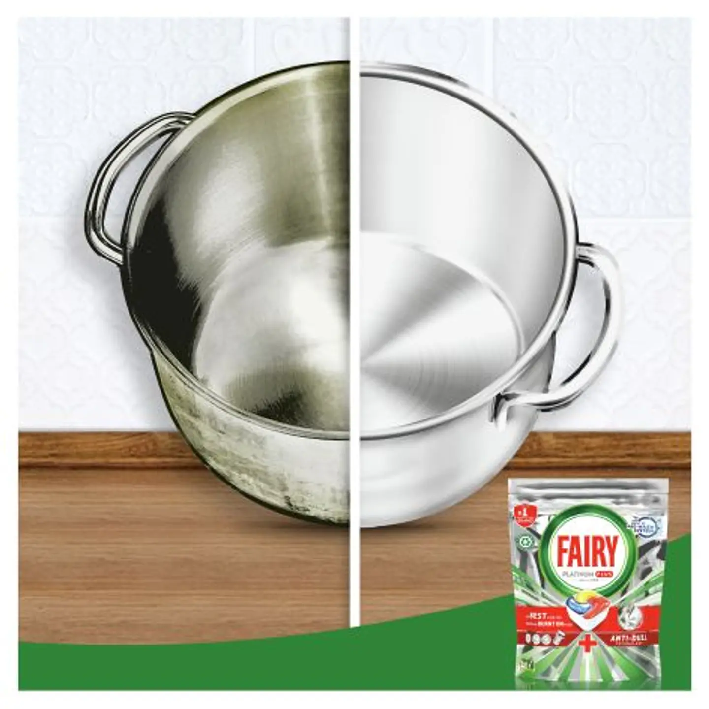 Lavavajillas Platinum Plus All in One Formato Especial 30 capsulas 3