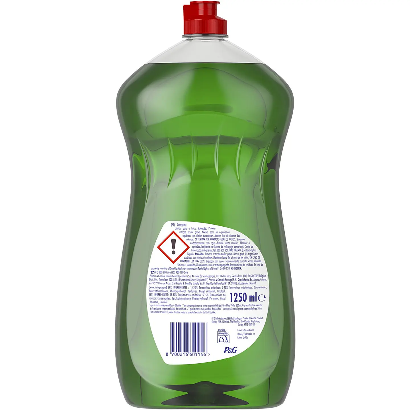 Lavavajillas a mano concentrado Ultra Poder más rápido 1250 ml 2