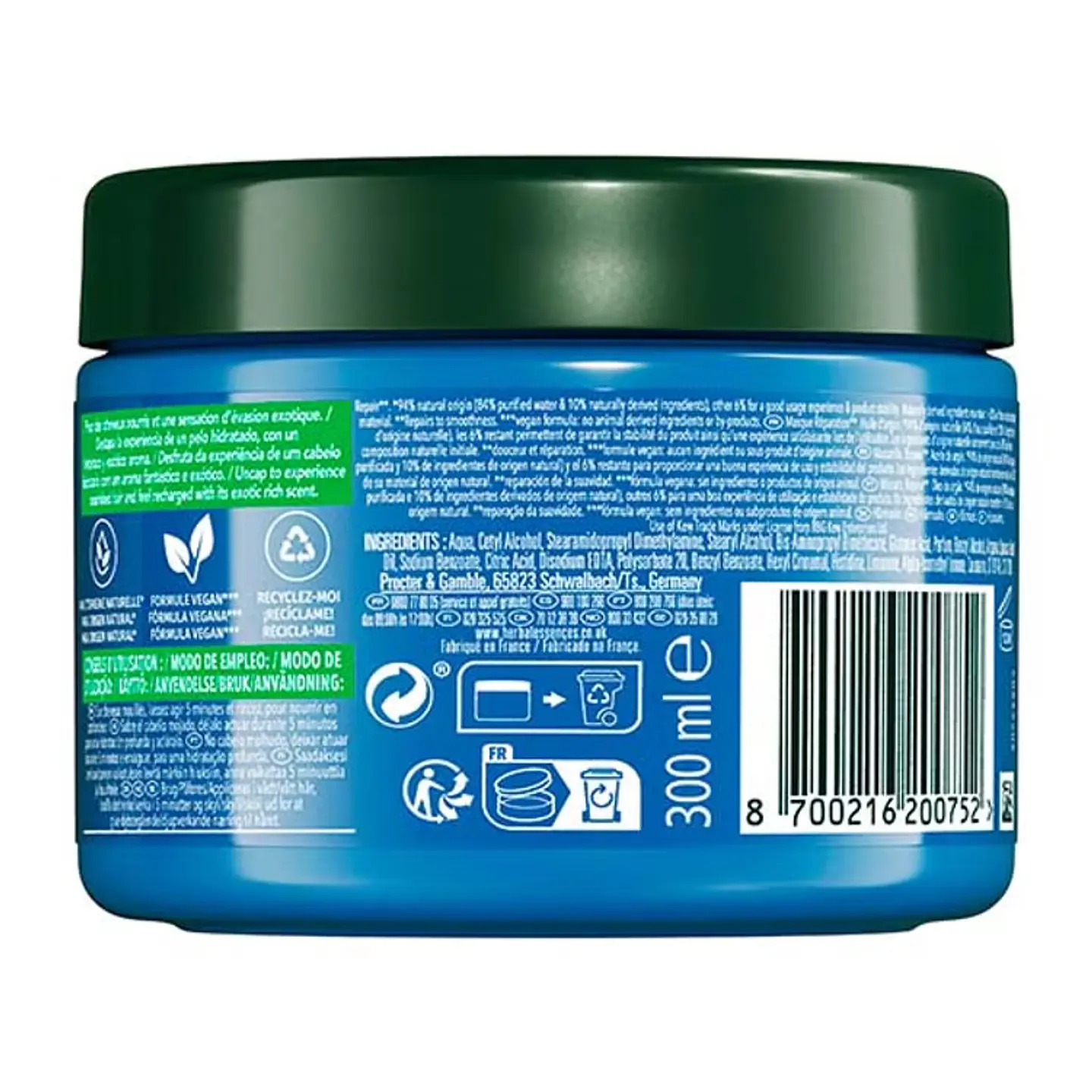 Argan Oil Repair Hair Mask 300 ml 2
