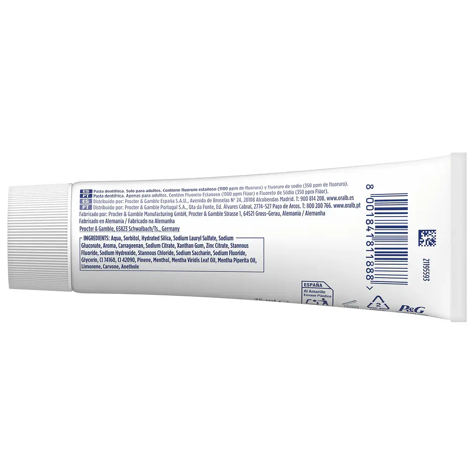 ORAL-B Pro-expert aliento fresco Pasta de dientes que protege contra la placa 75 ml 4