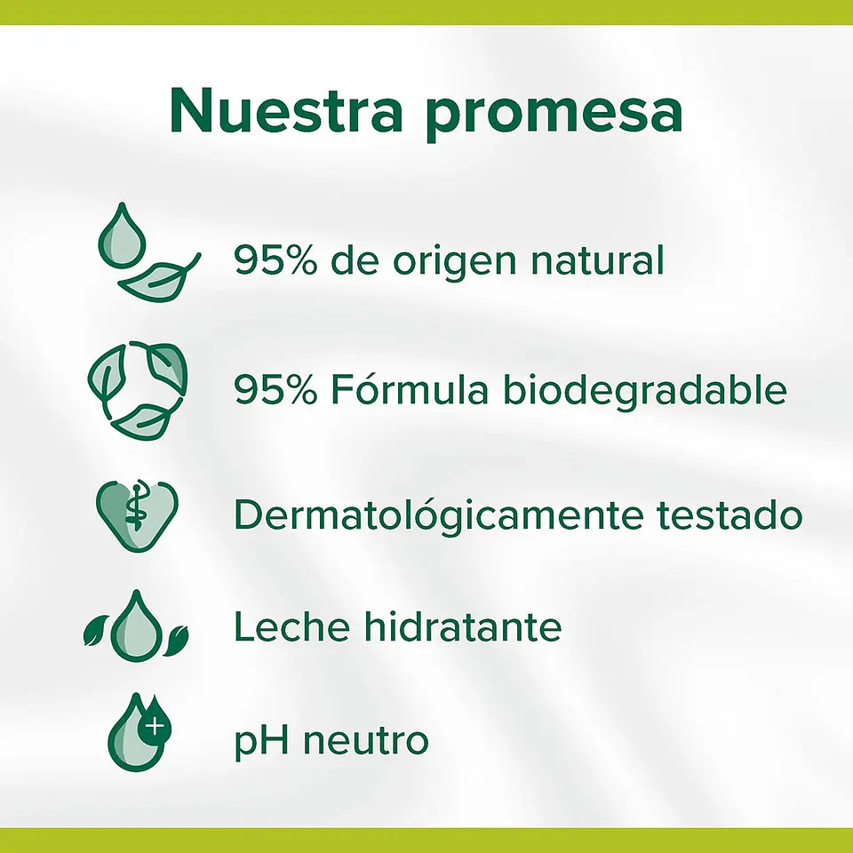 Gel de baño en crema Natur Balance Flor de Cereza cuidado Hidratante + 50 ml gratis 4