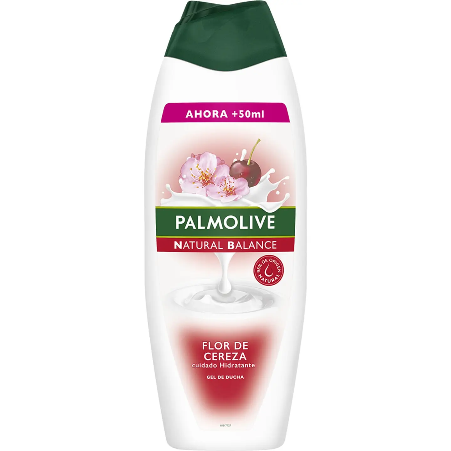Gel de baño en crema Natur Balance Flor de Cereza cuidado Hidratante + 50 ml gratis 1
