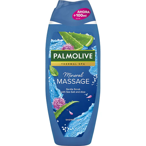 Gel de baño Thermal Spa Mineral Massage con sal marina, aloe y aceite esencial + 100 ml gratis