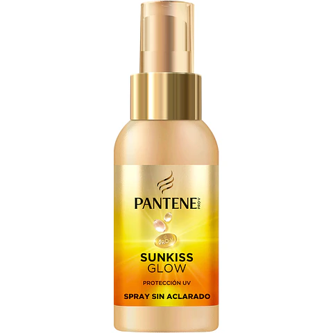 Protector solar capilar mini contra rayos UV, sal y cloro Sunkiss Glow sin aclarado