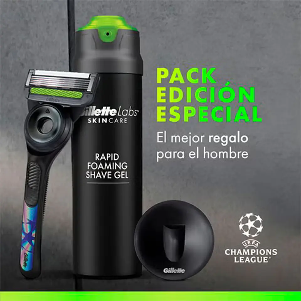 Pack Gillette Labs 1UP + Gel 3