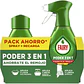 Lavavajillas a mano poder 3 en 1 limón ahorra el remojo + recambio de 500ml pack ahorro - Thumbnail 1
