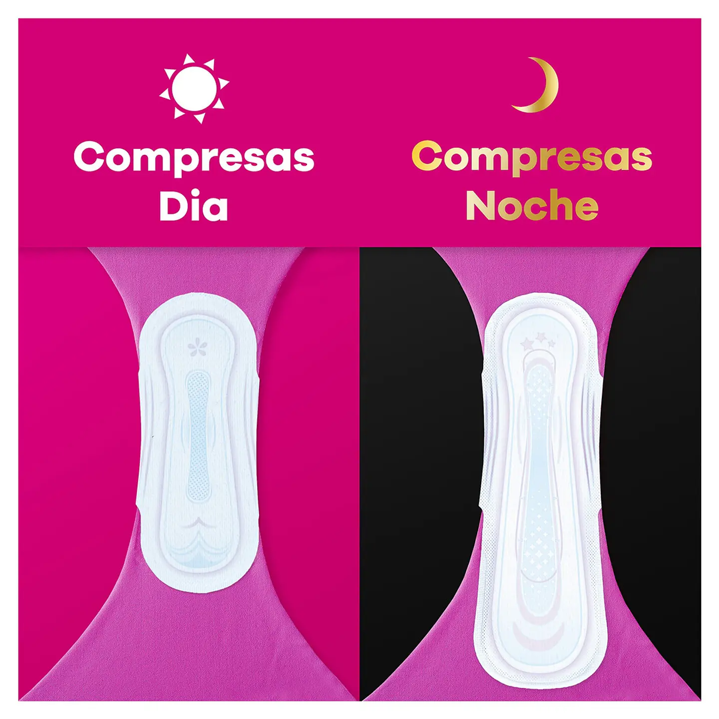 Compresa ultrafina con alas día y noche 6