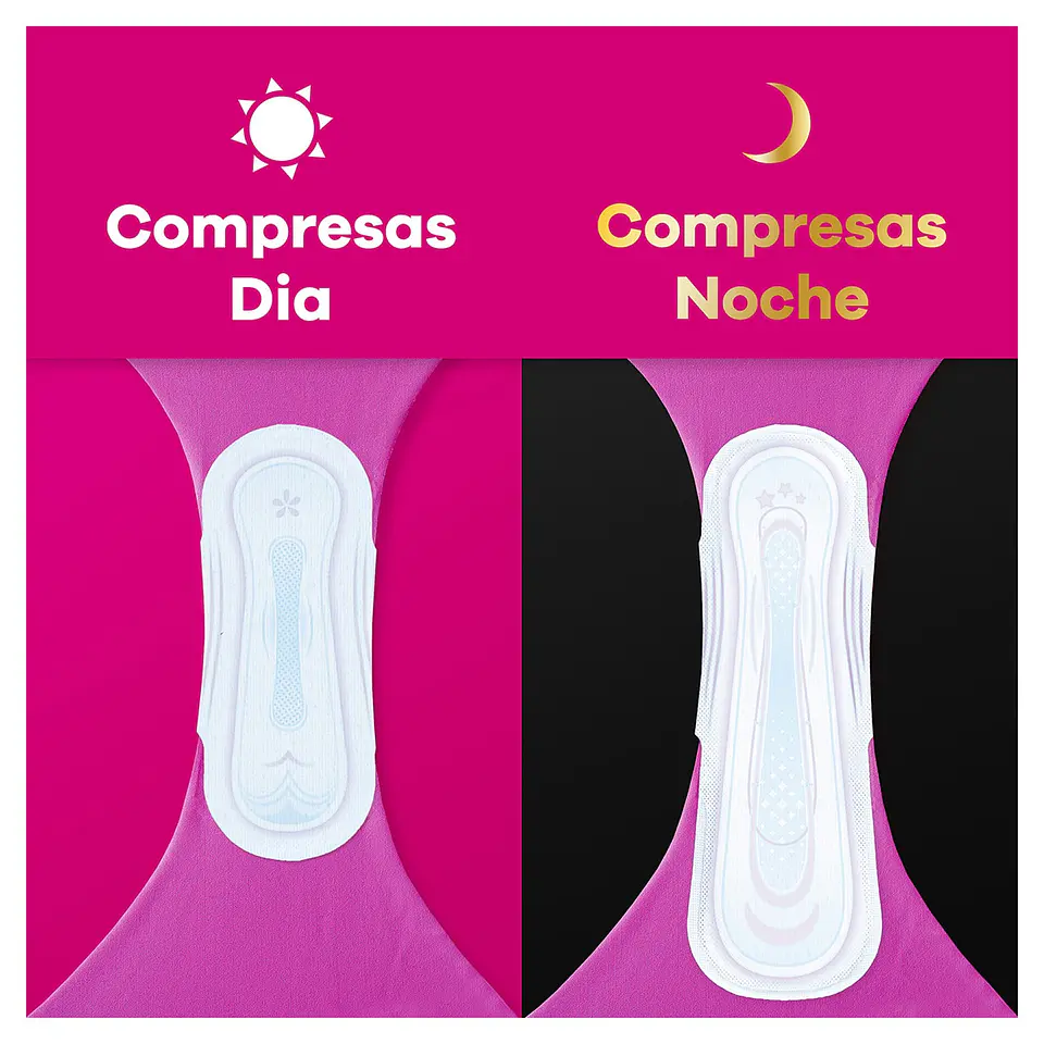 Compresa ultrafina con alas día y noche 6