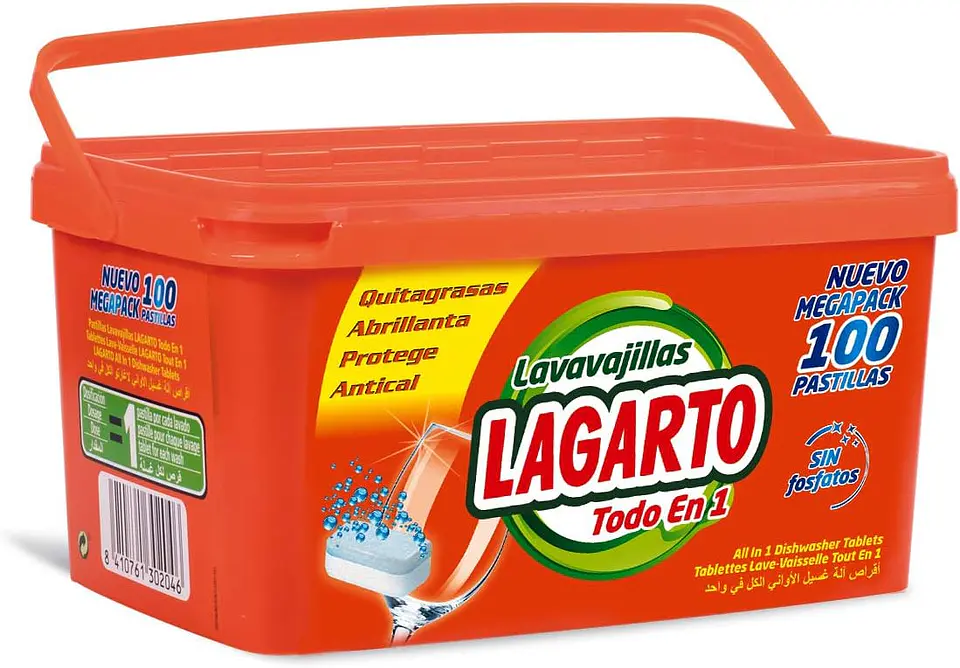 Lagarto Pastillas Lavavajillas Todo En Uno 1