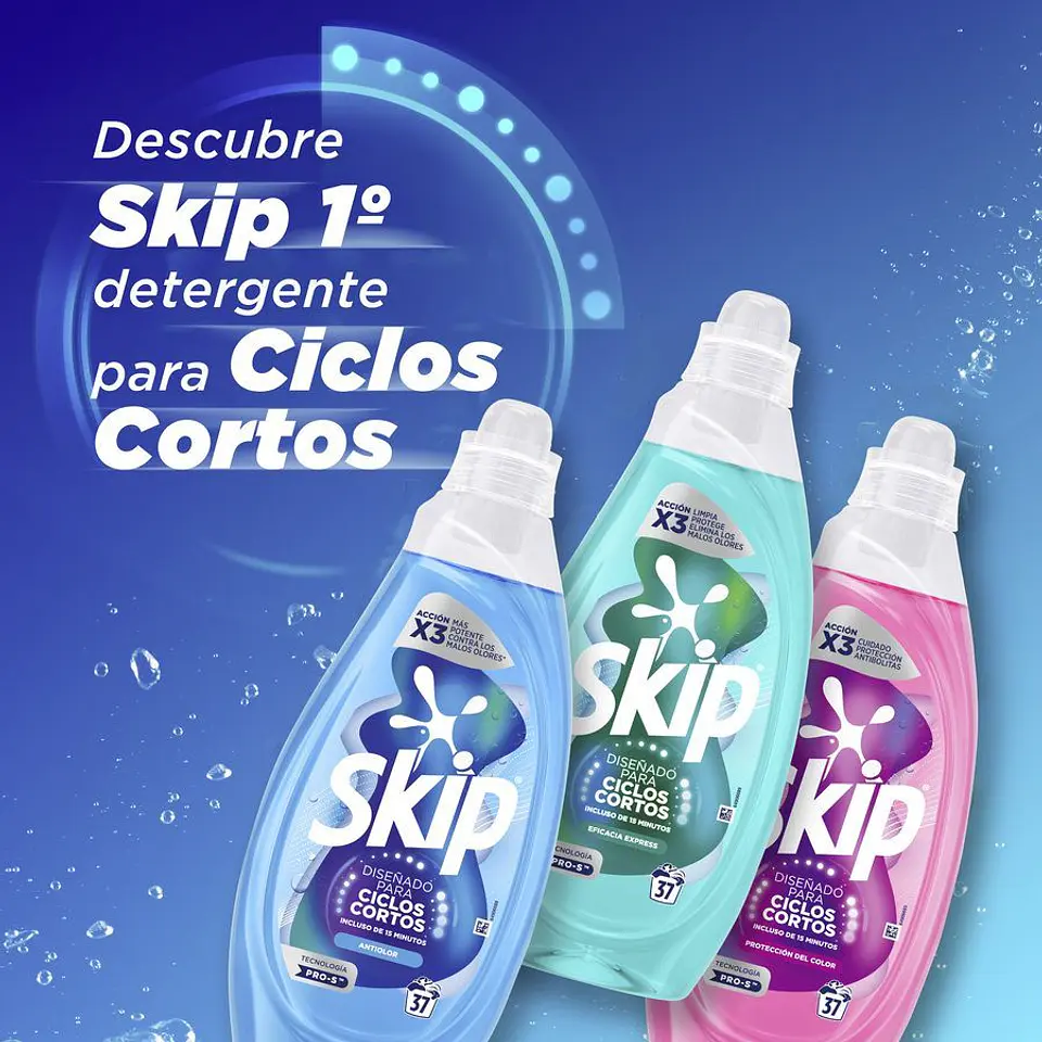 Detergente Protección Del Color Ciclos Cortos 5