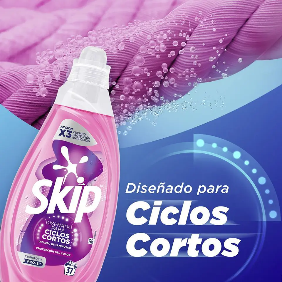 Detergente Protección Del Color Ciclos Cortos 3