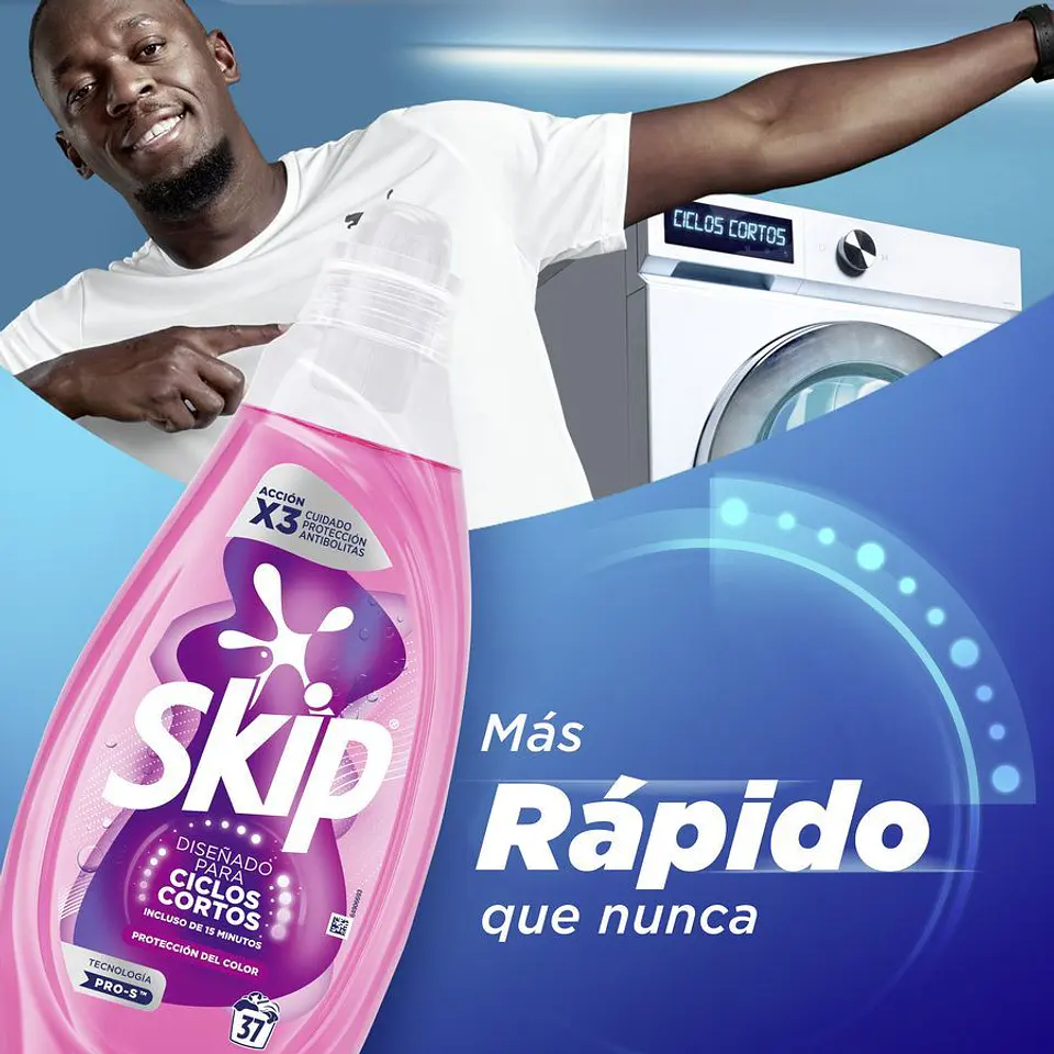 Detergente Protección Del Color Ciclos Cortos 4