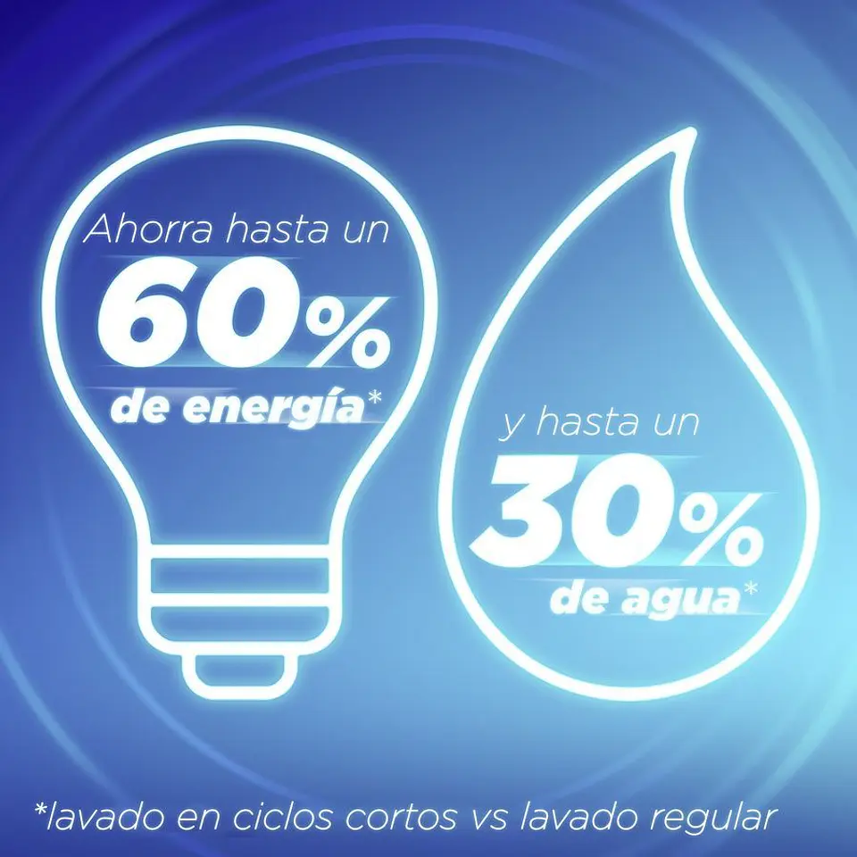 Detergente Protección Del Color Ciclos Cortos 7