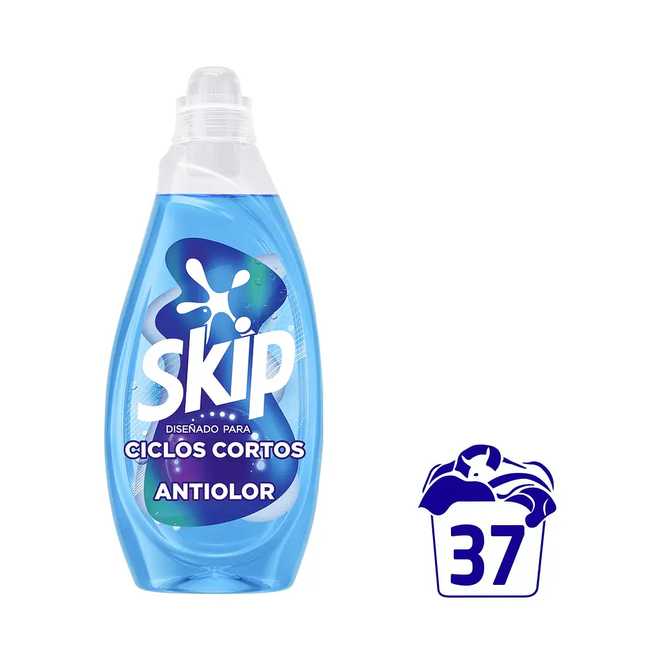 Detergente Antiolor Ciclos Cortos 3
