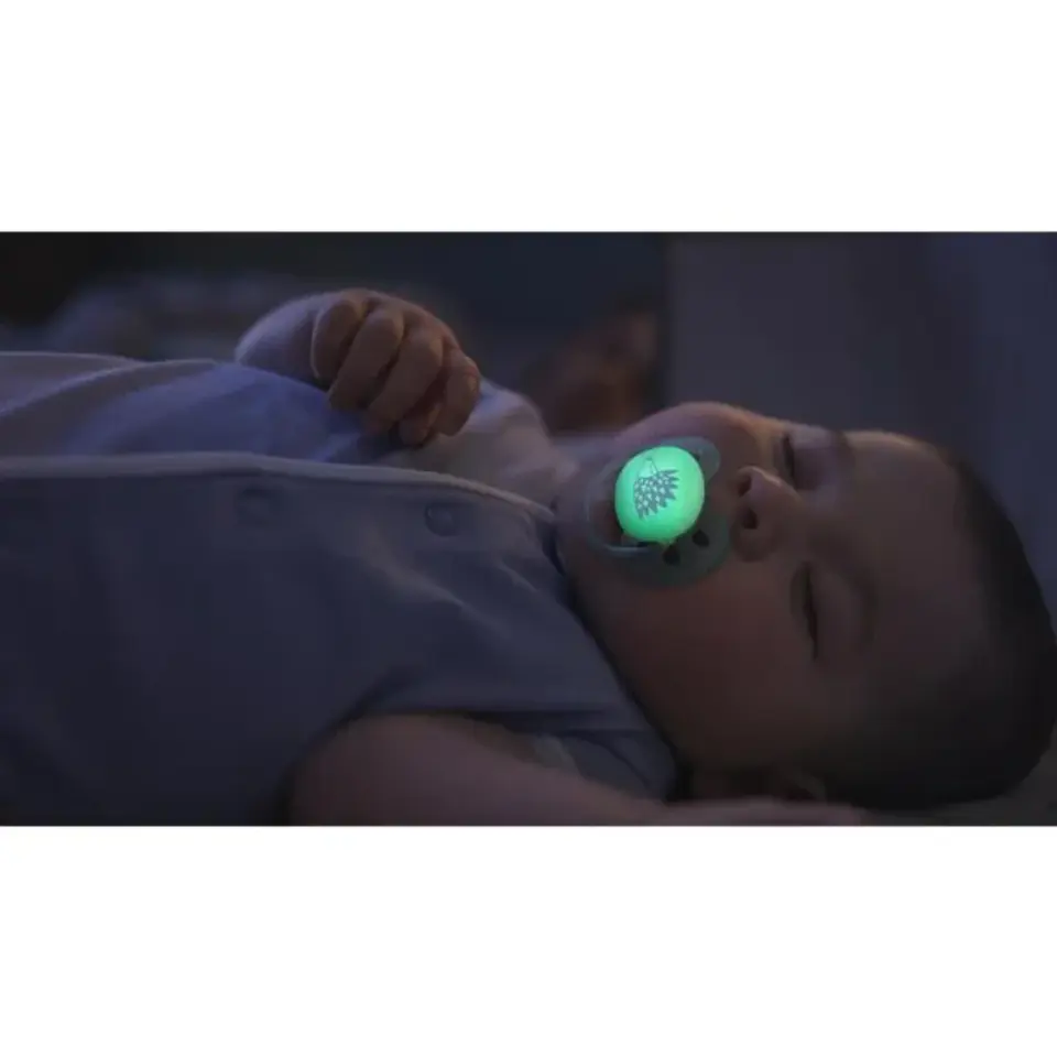 Pack Chupetes Philips Avent Ultra Soft Nightime 9